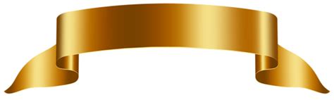 Gold Banner Free PNG Clip Art Image | Gallery Yopriceville - High ...