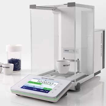 Mettler Toledo XSR204 Excellence Analytical Balance, 220g x 0.0001g; Internal Calibration from ...