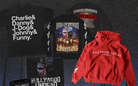 Individual Hollywood Undead Unhinged Merch Items Now Available for Pre ...