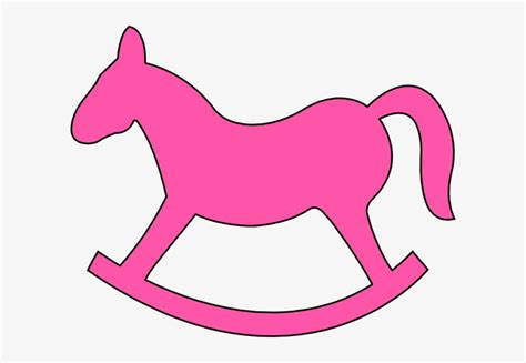 Pink Rocking Horse Clip Art At Clker - Pink Rocking Horse Clipart ...