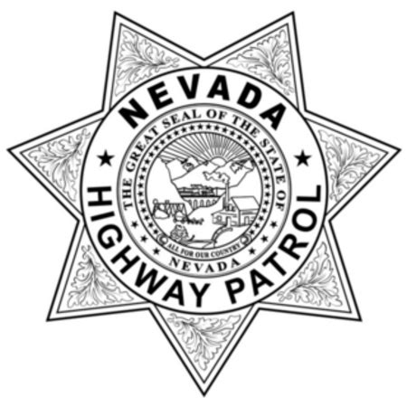 Nevada Highway Patrol Badge Sticker