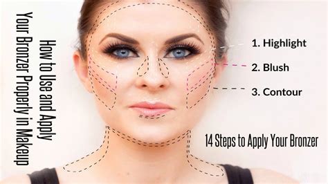 How to Use and Apply Your Bronzer Properly in Makeup - Apply Your ...