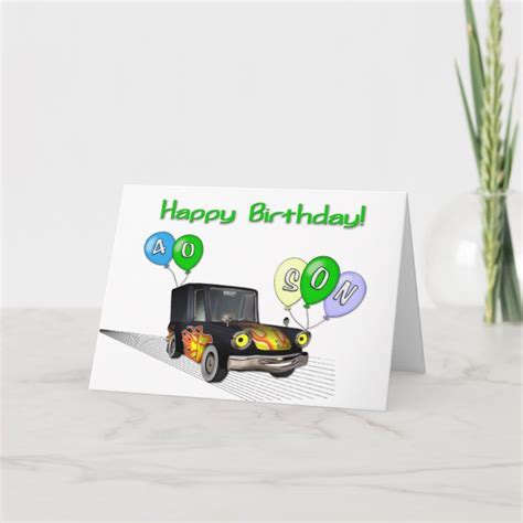 Son 40th Birthday Card | Zazzle.co.uk