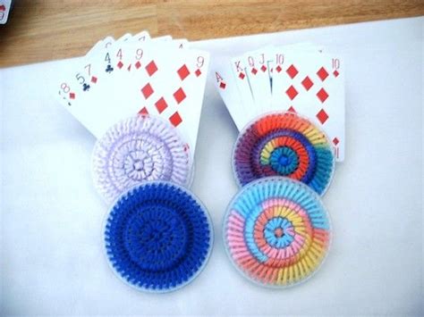 PLAYING CARD HOLDERS SET OF 4 - Etsy | Playing card holder, Plastic ...