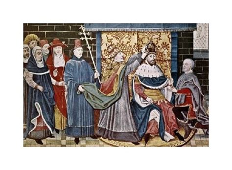 Charlemagne Crowned By Pope Leo III, Dec. 25, 800 Artwork by Unknown at ...