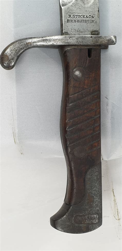 WW1 Mauser Gew98 Bayonet Type M1898/05 Old Pattern And Scabbard - Sally Antiques