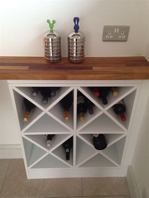 DIY wine rack | Wine rack cabinet, Homemade wine rack, Wooden wine rack