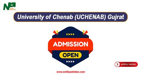 University of Chenab UCHENAB Gujrat Admission 2024 Online Apply For BS ...