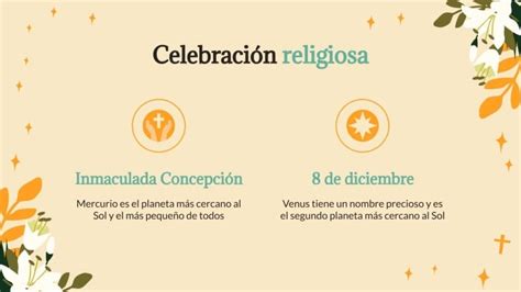 Celebrate Immaculate Conception Day! | Google Slides & PPT