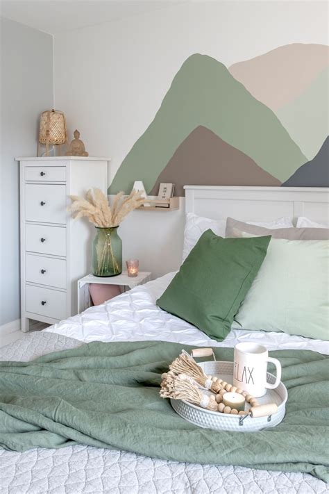 This simple wall mural idea is the perfect project for the weekend | Real Homes