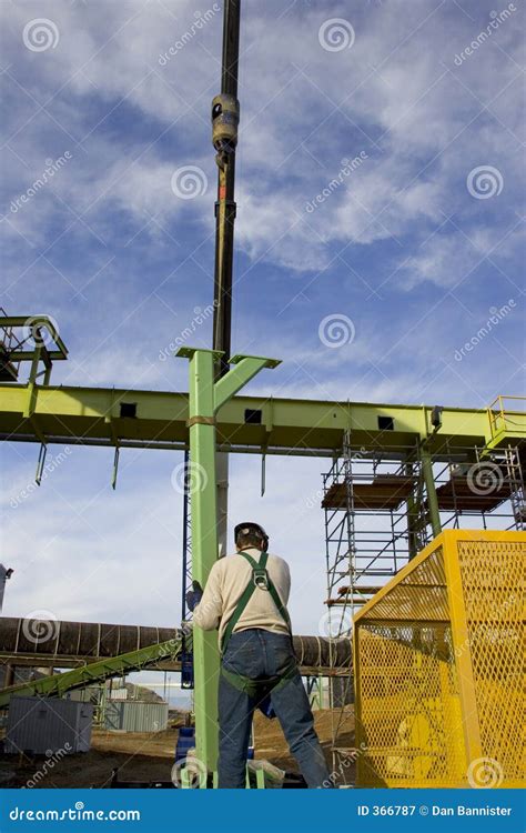 Steelworker 2 stock image. Image of plant, handling, work - 366787