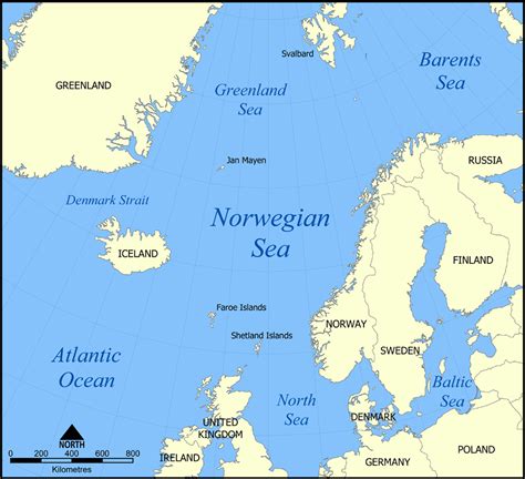 Mar da Noruega - Geografia - InfoEscola