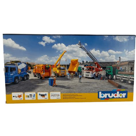 Bruder Fire Truck Toy / Emergency Response Vehicle Toy / Light and ...