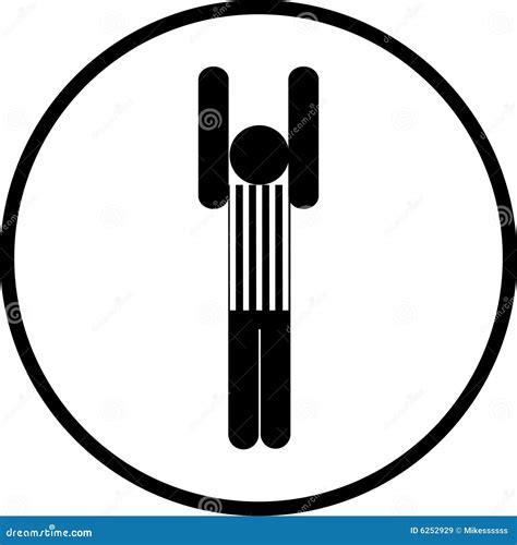 Football Touchdown Or Field Goal Vector Symbol Royalty Free Stock Images - Image: 6252929