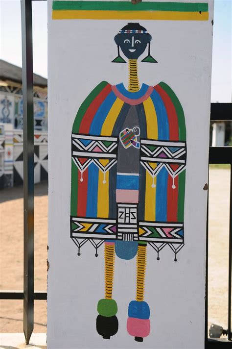 Ndebele painting | Painting, African art, Public art