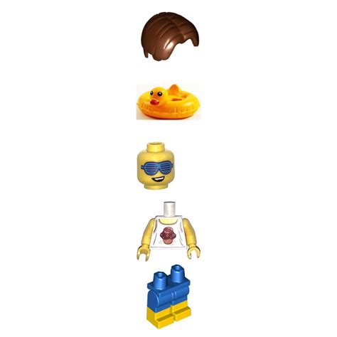 LEGO Beach Party Dude Minifigure | Brick Owl - LEGO Marketplace