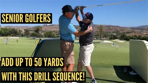 Best Driver Swing Drills for Senior Golfers! - YouTube