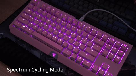 Razer BlackWidow Tournament Edition Chroma V2 Quartz Pink LED ...