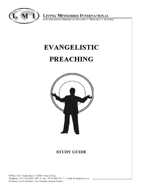 Evangelistic Preaching - Study Guide | Sermon (28 views)