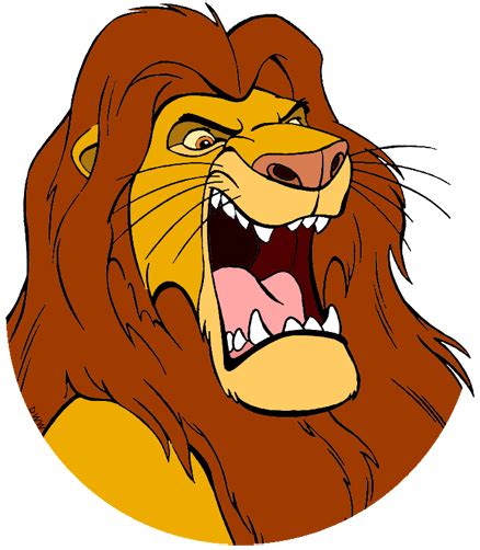 Simba, Mufasa & Sarabi Clip Art Images | Disney Clip Art Galore