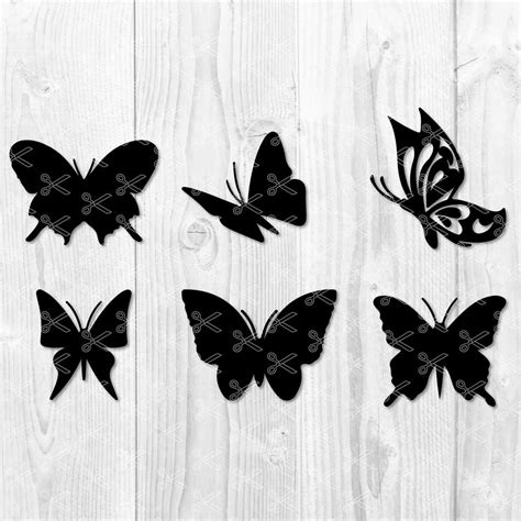 Butterfly SVG PNG DXF Cut Files