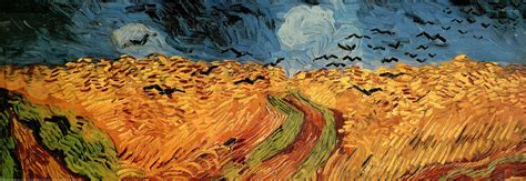 Wheatfield with Crows by Vincent Van Gogh - 20 X 60 Inches (Art Print ...