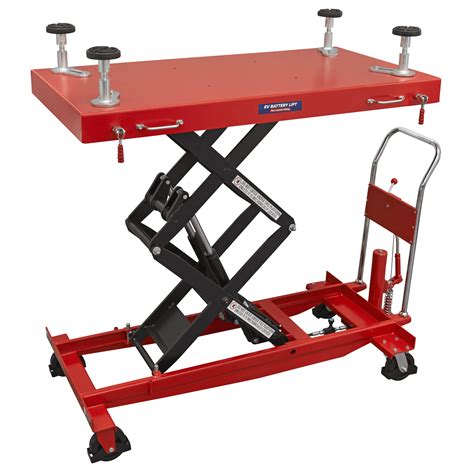 Sealey EVBT1000 1000kg Capacity EV Battery Lift/Hydraulic Platform Truck High Lift