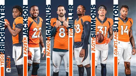 Broncos’ newly elected season captains ready to lead Denver forward