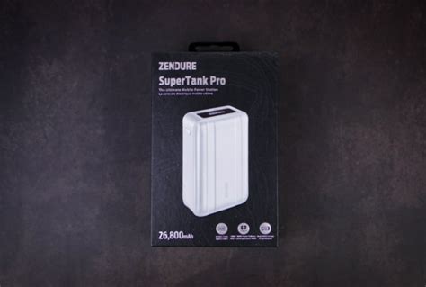 Zendure SuperTank Pro 100W PD Power Bank Hands-on - TrueID