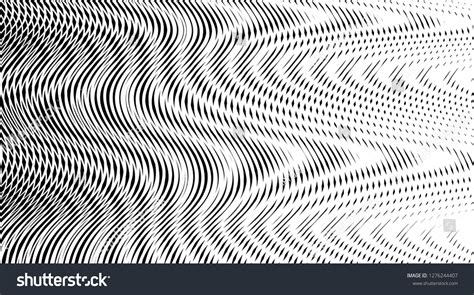 Monochrome Abstract Background Moire Effect Can Stock Vector (Royalty Free) 1276244407 ...