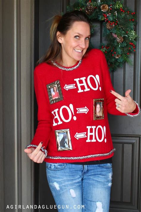 Easy Ugly Sweater! - A girl and a glue gun