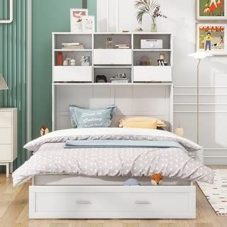 Murphy Bed with Bookcase - Bed Bath & Beyond - 39082427