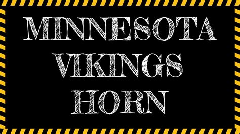 Minnesota Vikings Horn Sound Effect Free Download MP3 | Pure Sound ...