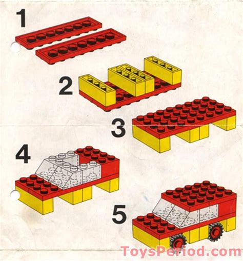 LEGO 507-1 Basic Building Set Instructions and Parts List