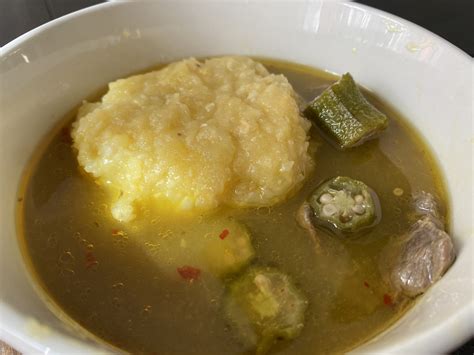 A West African Classic — Fufu And Okra Soup - slice of culture