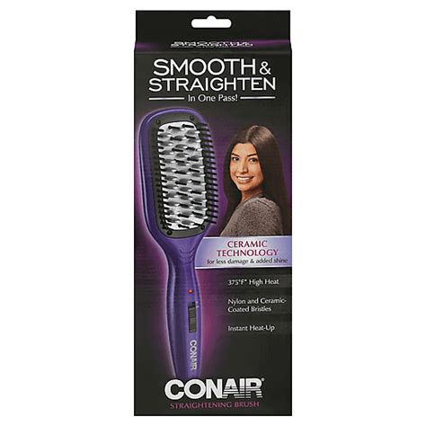 Conair Straightening Brush 1 ea | Buehler's