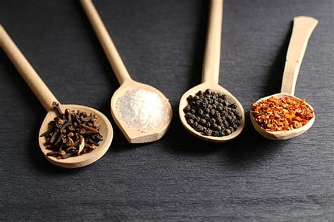 HD wallpaper: Four Assorted Spices On Wooden Spoons, chili, chilli powder, cinnamon | Wallpaper ...