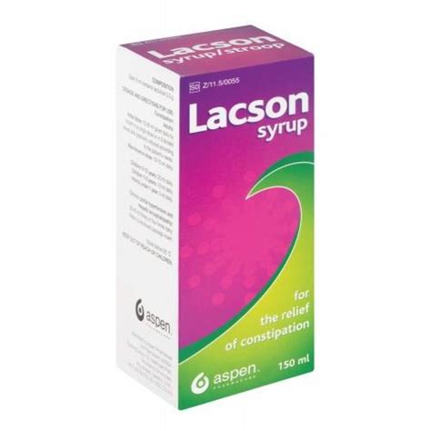 Lacson Laxative Syrup 150ml - Med365