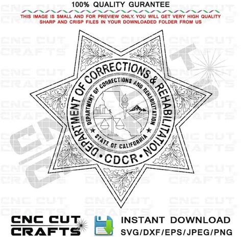 Cdcr Badge - Etsy