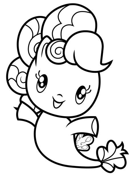 Coloriage Cutie Mark Crew Pinkie Pie - Coloriages gratuits à imprimer