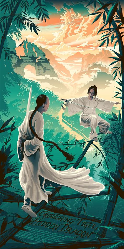 Crouching Tiger, Hidden Dragon - Ang Lee (2001) | Poster art, Crouching ...