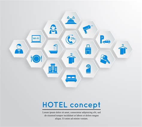 Hotel travel accommodation emblem 459730 Vector Art at Vecteezy