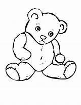Free Printable Teddy Bear Coloring Pages For Kids sketch template