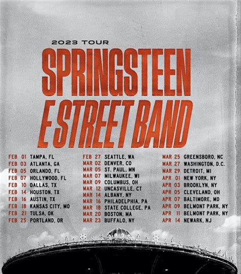 Bruce Springsteen and The E Street Band Announce First 2023 United ...