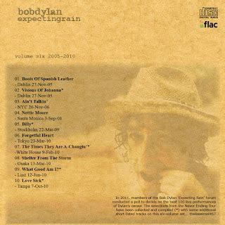 100 greatest bootlegs: #141 BOB DYLAN - Expecting Rain N.E.T. Vol 1-6 ...