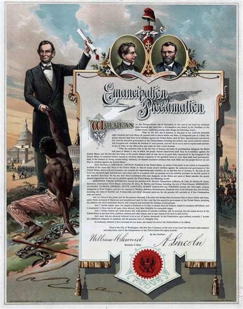 The Emancipation Proclamation: Read the text, and what it meant - Click Americana