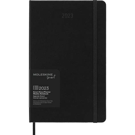 Moleskine Smart Planner 2023 | Uge | L | Sort | Lomax