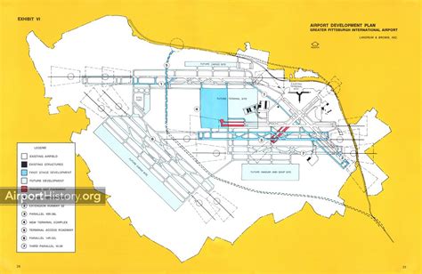 Pittsburgh International Airport Map