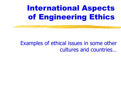 Engineering & Ethics