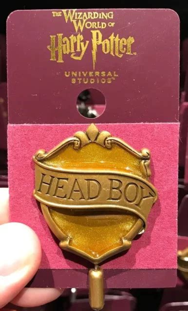 UNIVERSAL STUDIOS WIZARDING World of Harry Potter Hufflepuff Head Boy Pin New $23.99 - PicClick